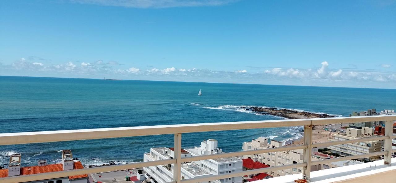 Penthouse Centrico Con Vista Al Mar, Parrilla Privada Y Terraza Espaciosa Punta del Este Ngoại thất bức ảnh